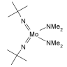 bis(tert-butylimido) bis(dimethylamido) molybdenum